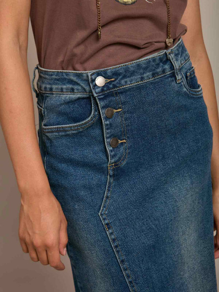 Jupe denim Carli