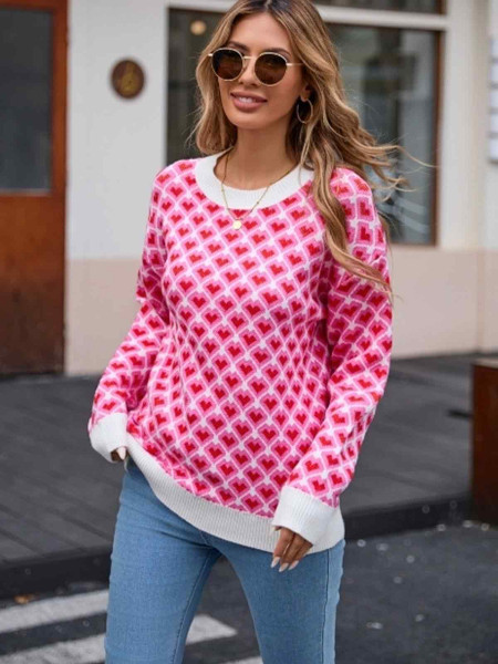 Pullover petits coeur