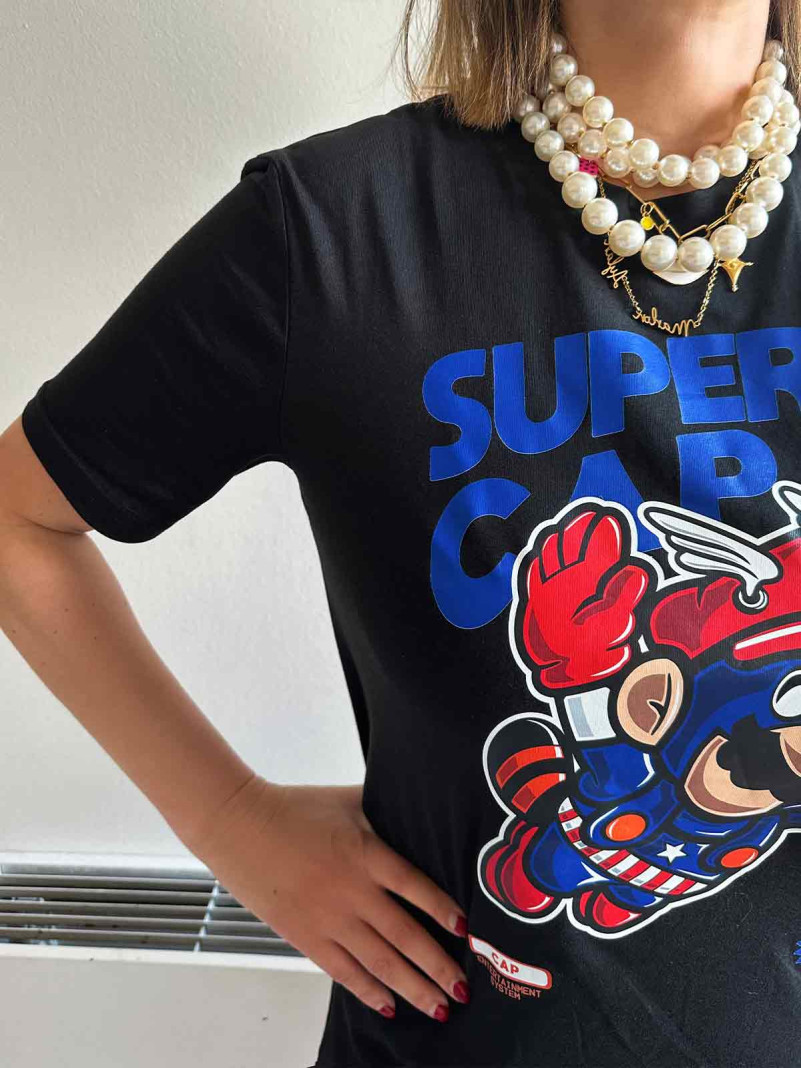 Tee-shirt Mario hero