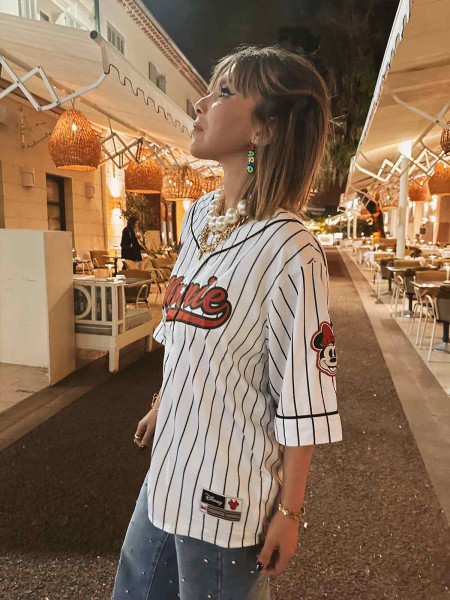 Base-ball shirt Minnie LIVE