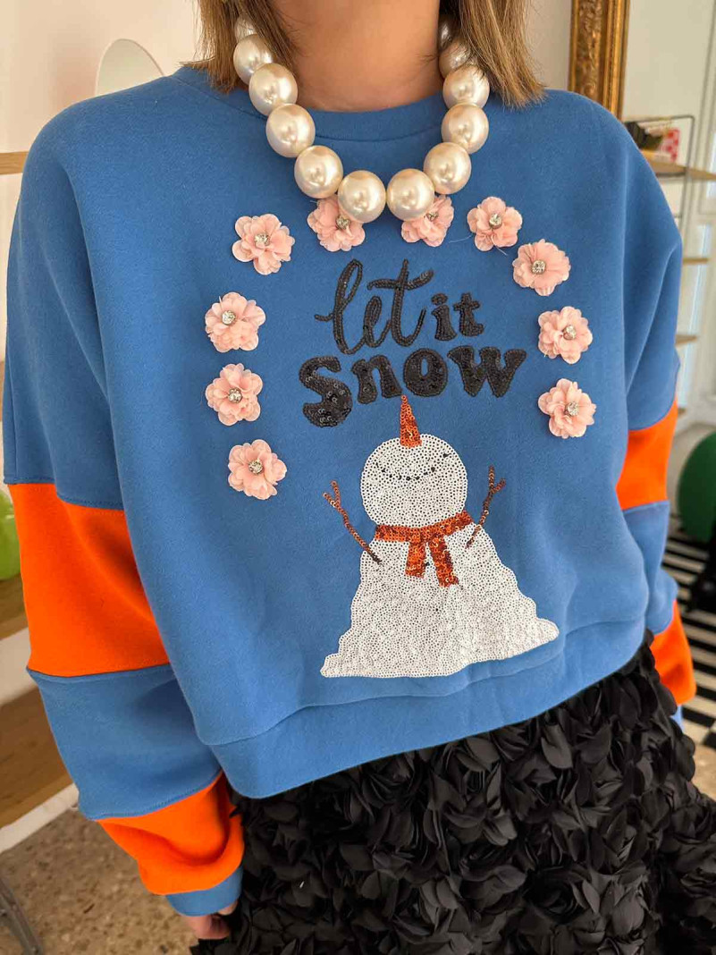 Sweat-shirt Snow