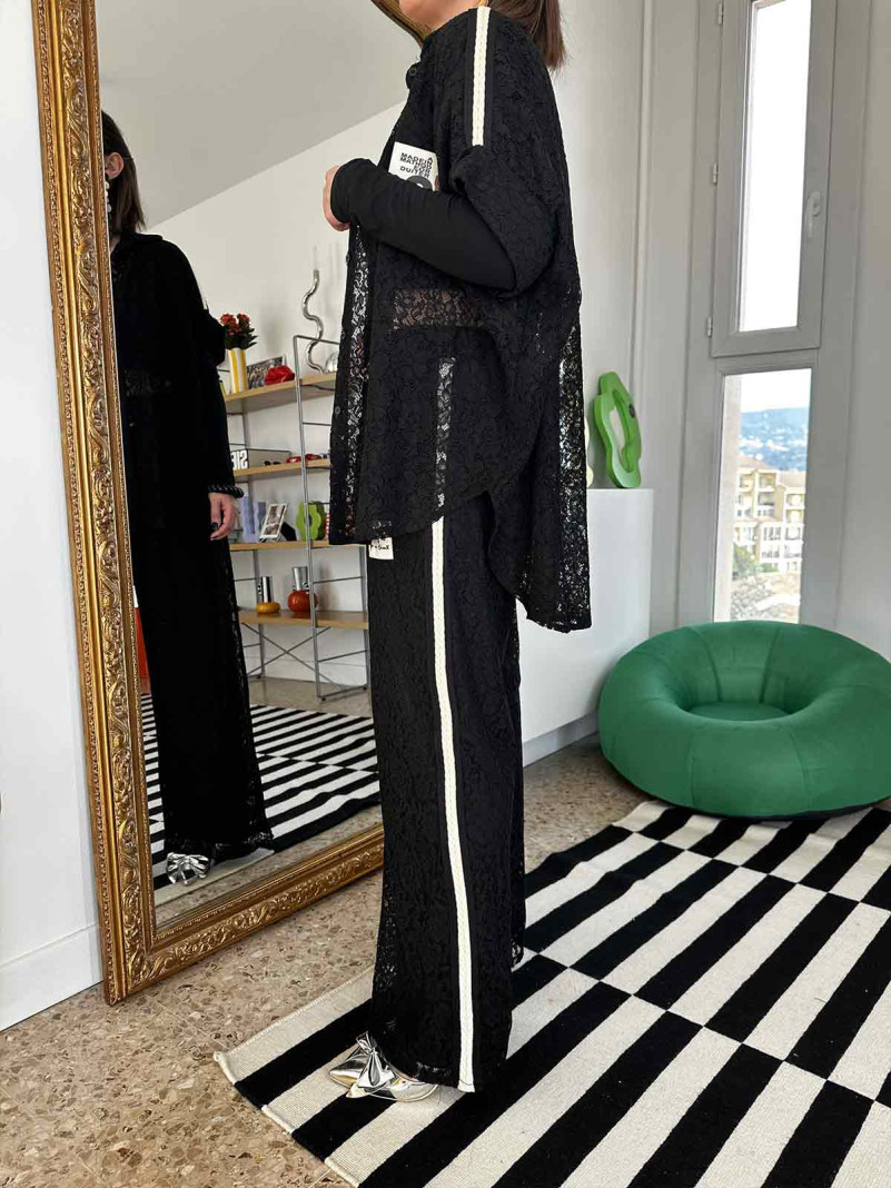 Pantalon dentelle