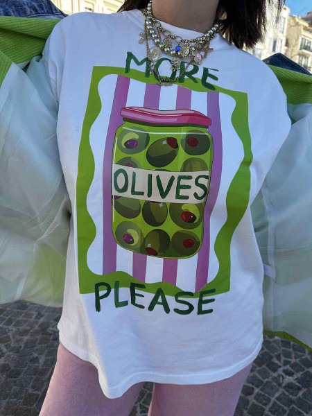 Tee-shirt More Olives please