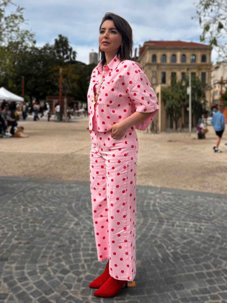 Pantalon pois