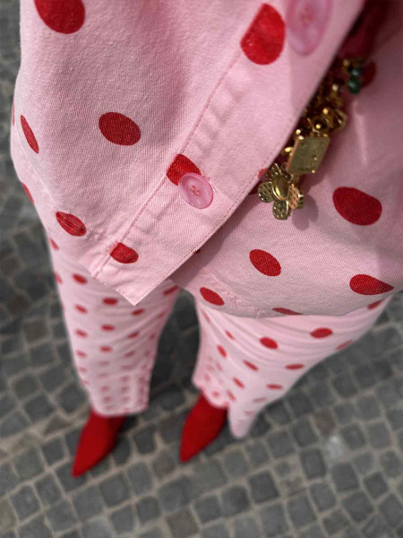 Pantalon pois