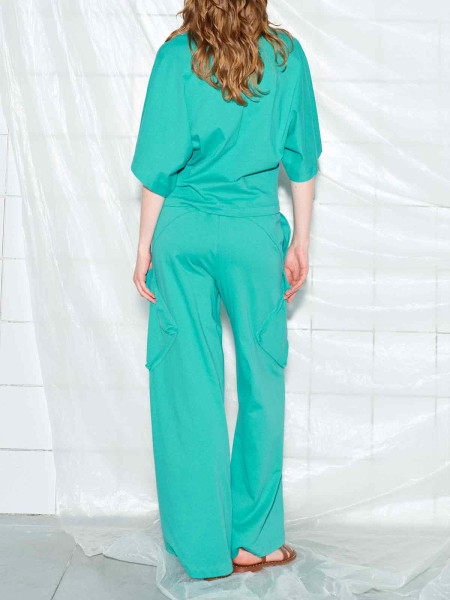 Sweatpants Zack (vert turquoise ou rose)