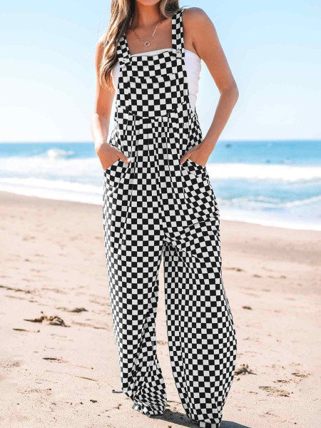 Combinaison pantalon damier