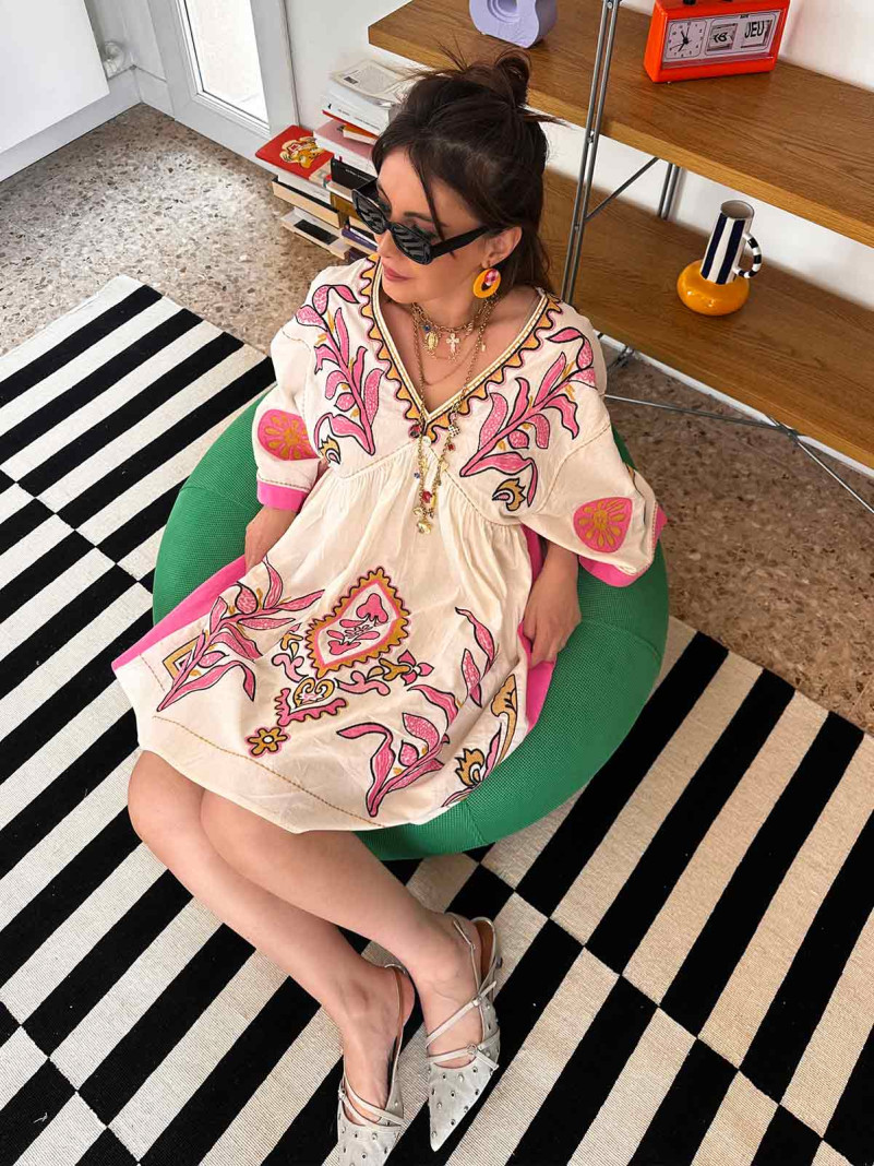 Robe Lili rose