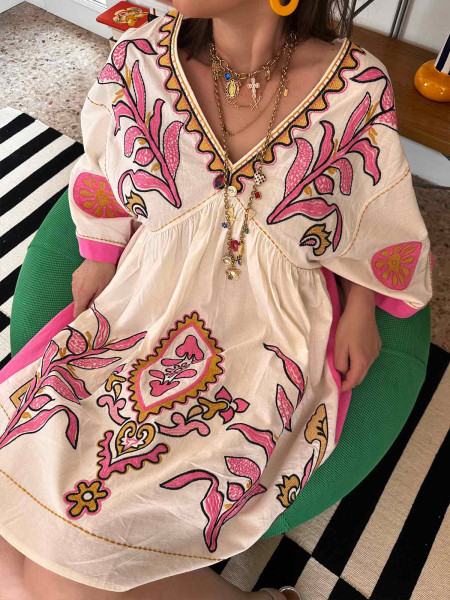 Robe Lili rose