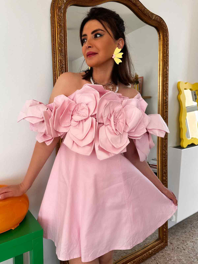 Robe Big Flower