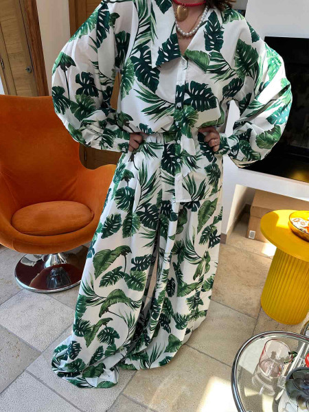 Chemise feuille