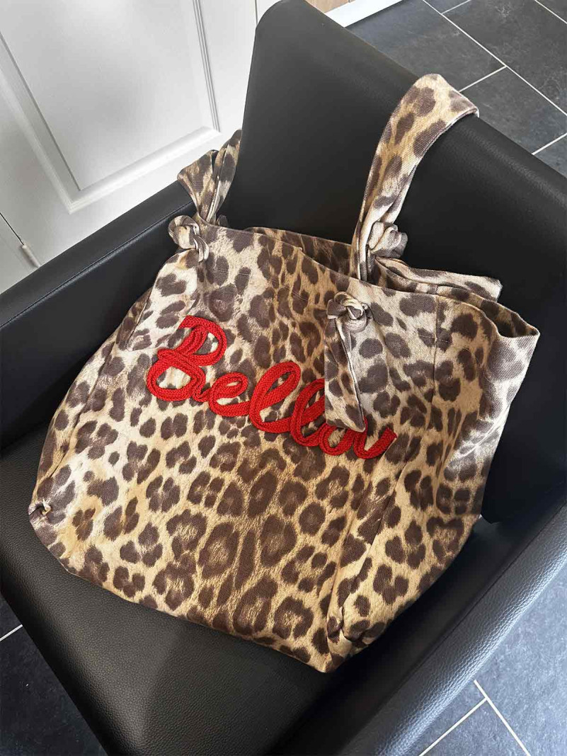 Sac XXL BELLA Léopard