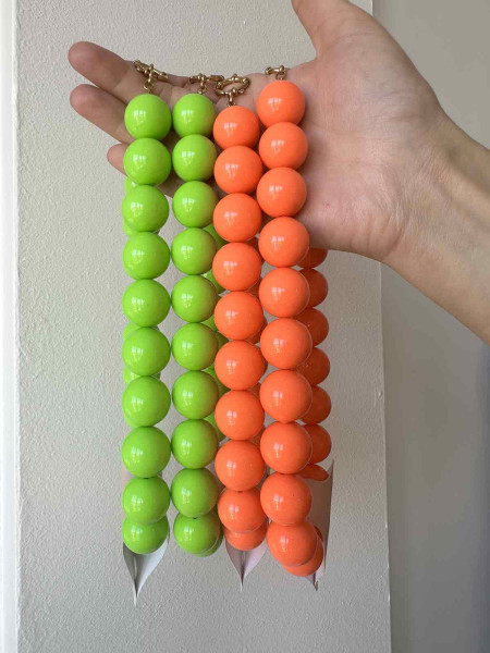 Nos colliers de perles colorées