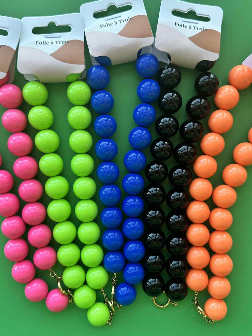 Nos colliers de perles...