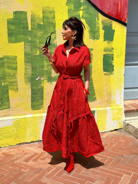 Robe rouge