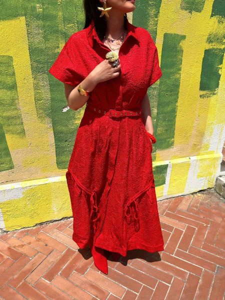 Robe rouge
