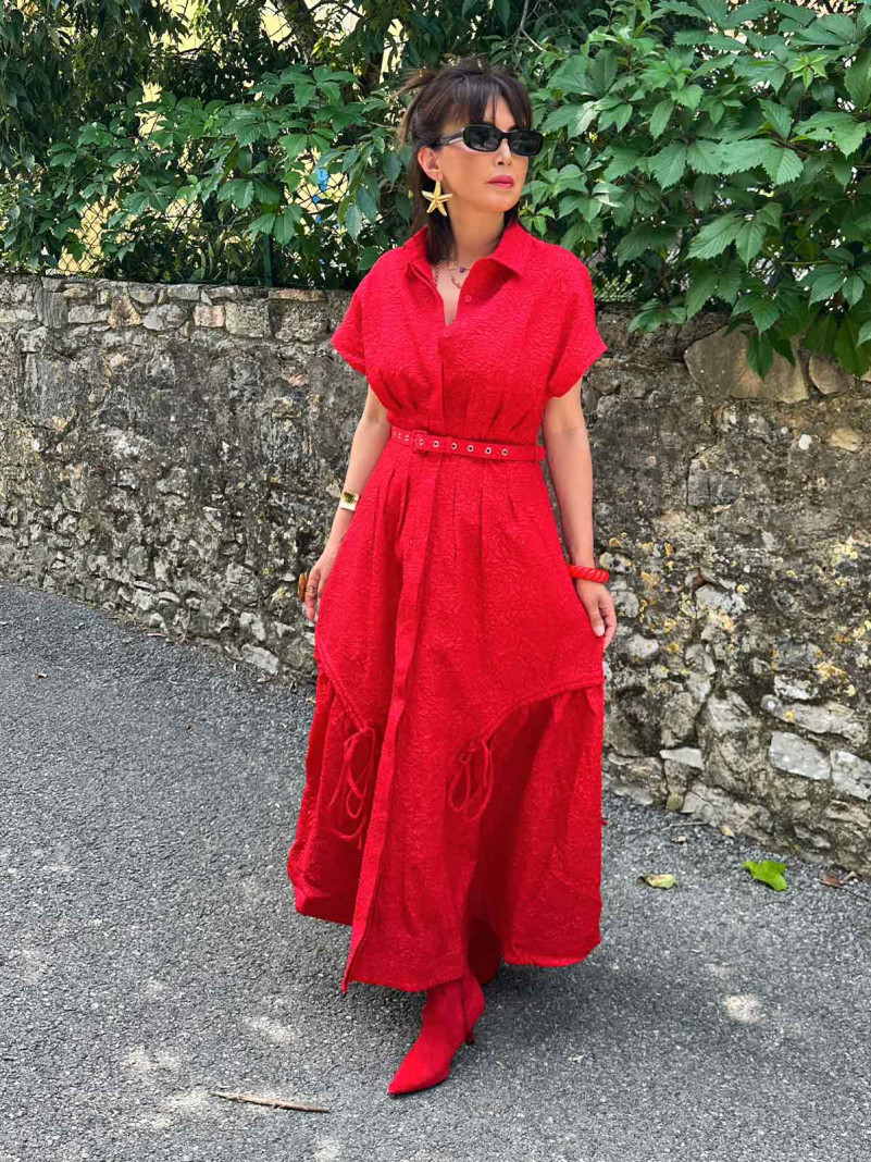 Robe rouge