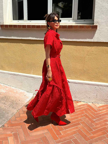 Robe rouge