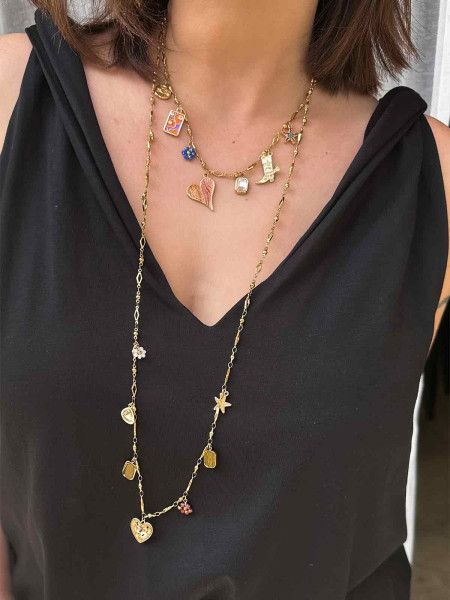 Collier fin (Doré) fred tangon