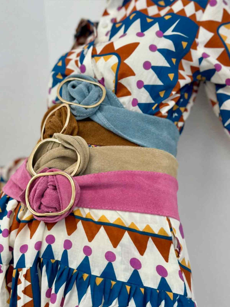 Ceinture en daim live