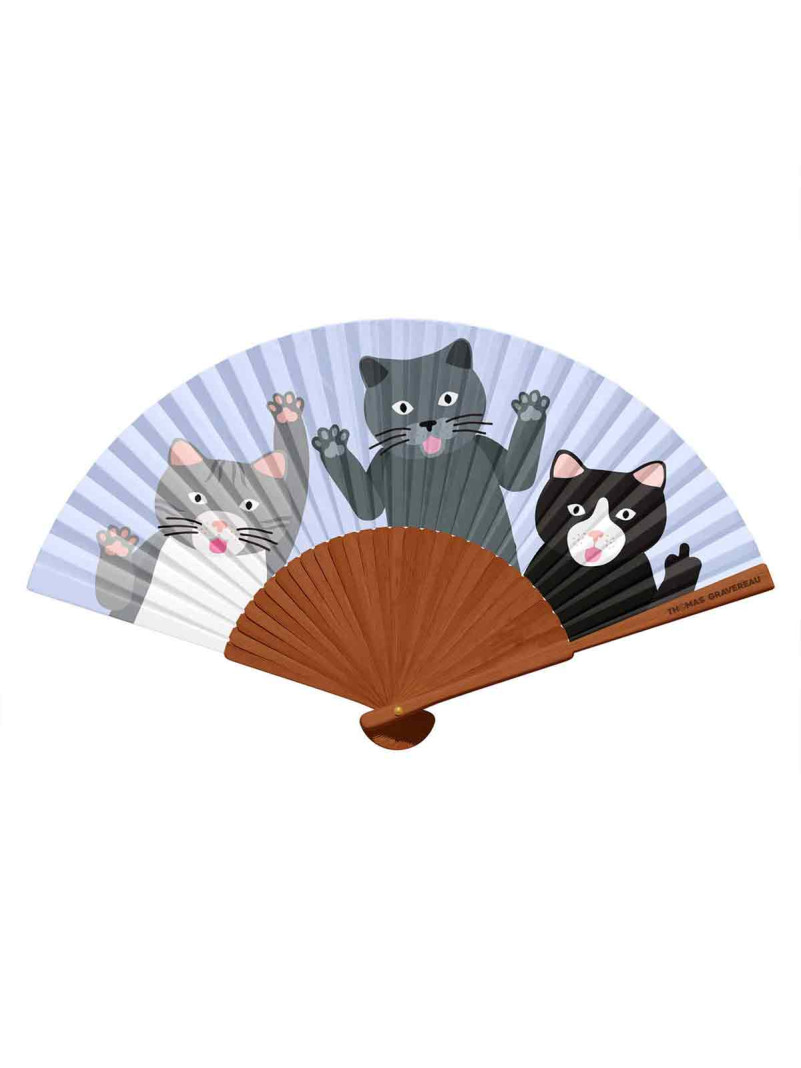 Éventail Kitty gang