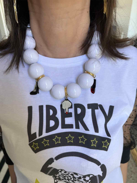 Collier BADASS WHITE