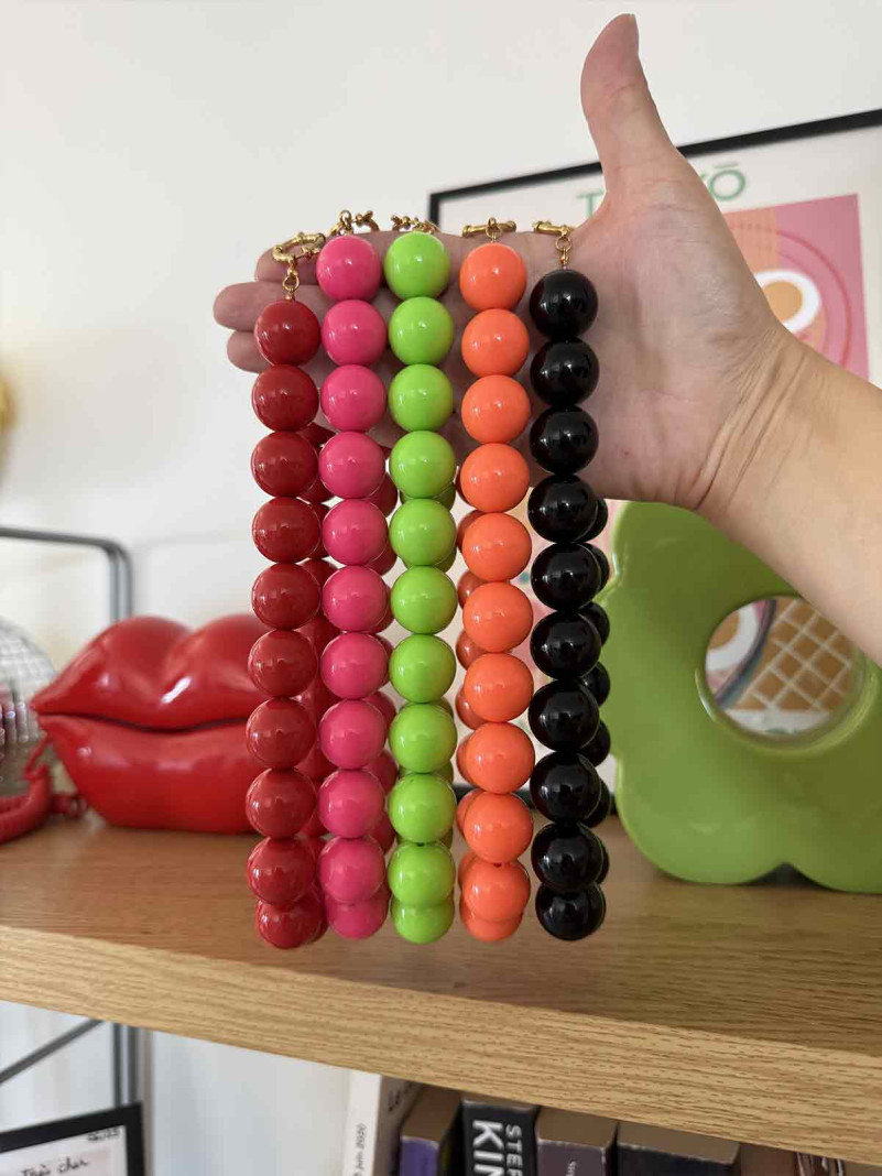 Nos colliers de perles...