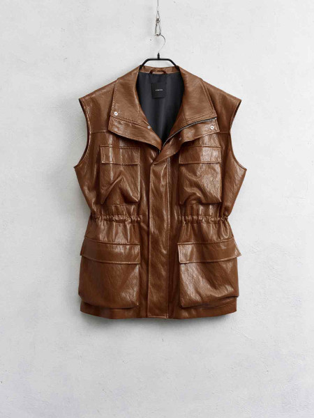 Gilet marron