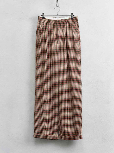 Pantalon bordeaux ou camel