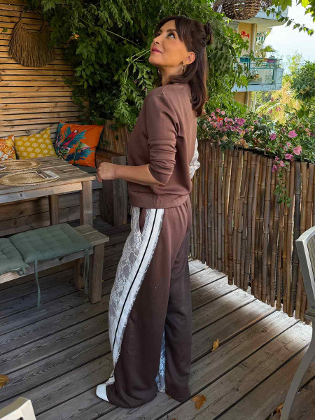 copy of Sweatpants BROWNIE DENTELLE