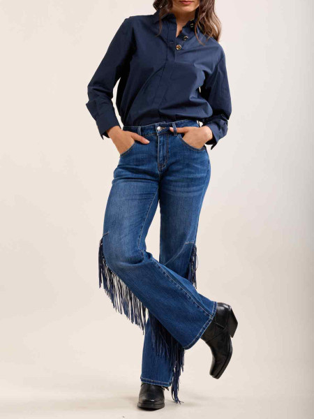 Pantalon Franges