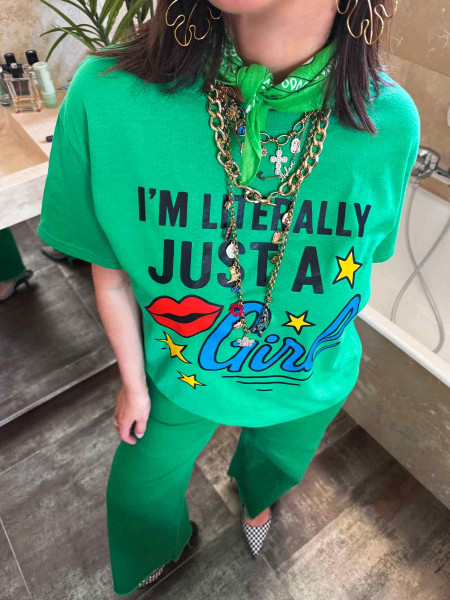 Tee-shirt I'm literally just a girl