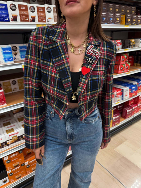 Veste ECOSSAISE [VOGUE]