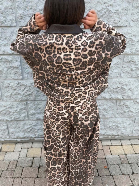 Veste leopard