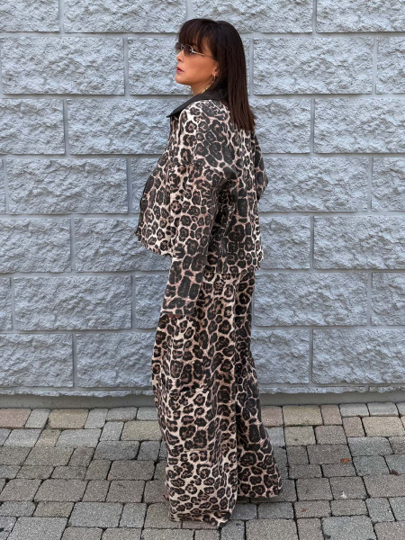 Pantalon leopard