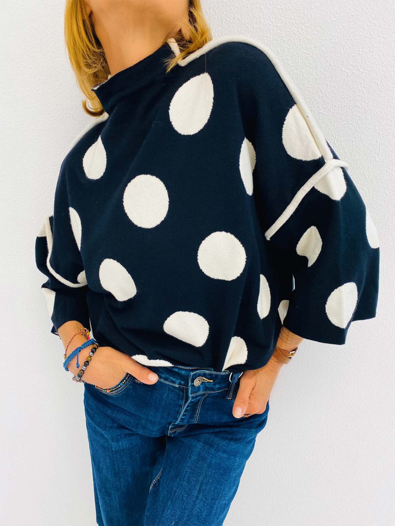 Pull à pois