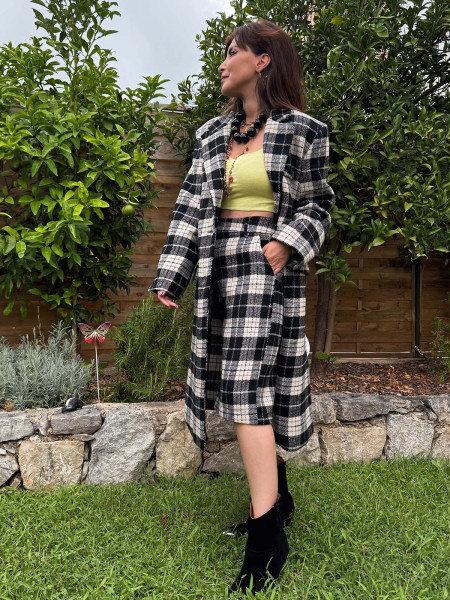 Manteau LOUNA [carreaux]