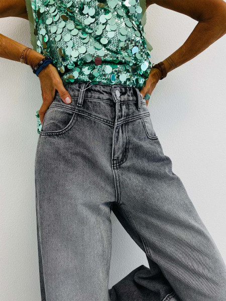Jean gris ou bleu