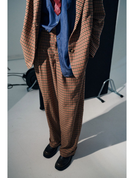 Pantalon ADÈLE [carreaux]