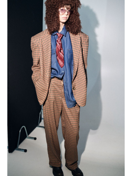Pantalon ADÈLE [carreaux]