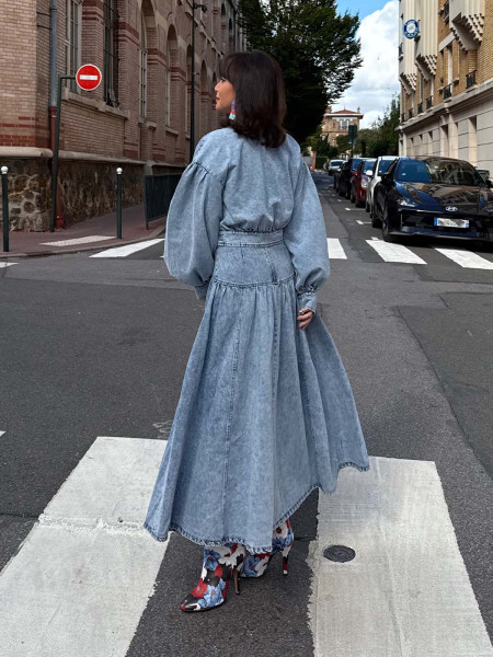 Jupe denim
