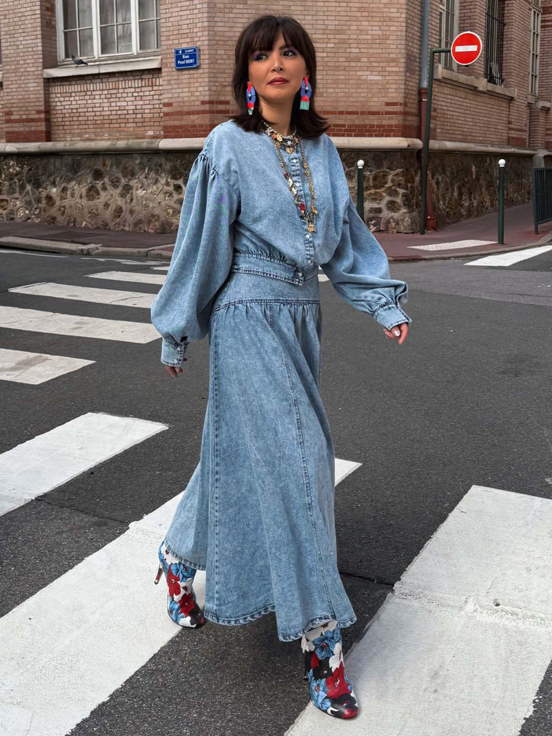 Jupe denim