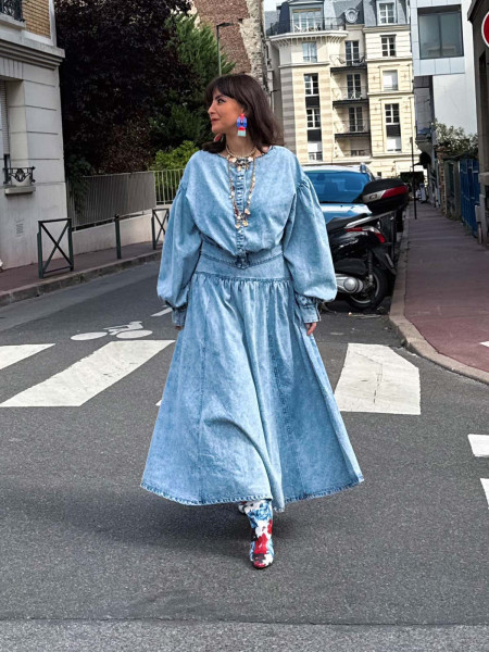 Jupe denim