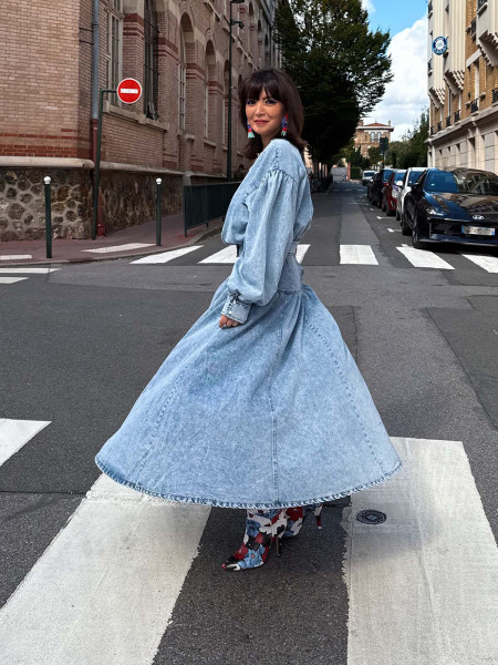 Jupe denim