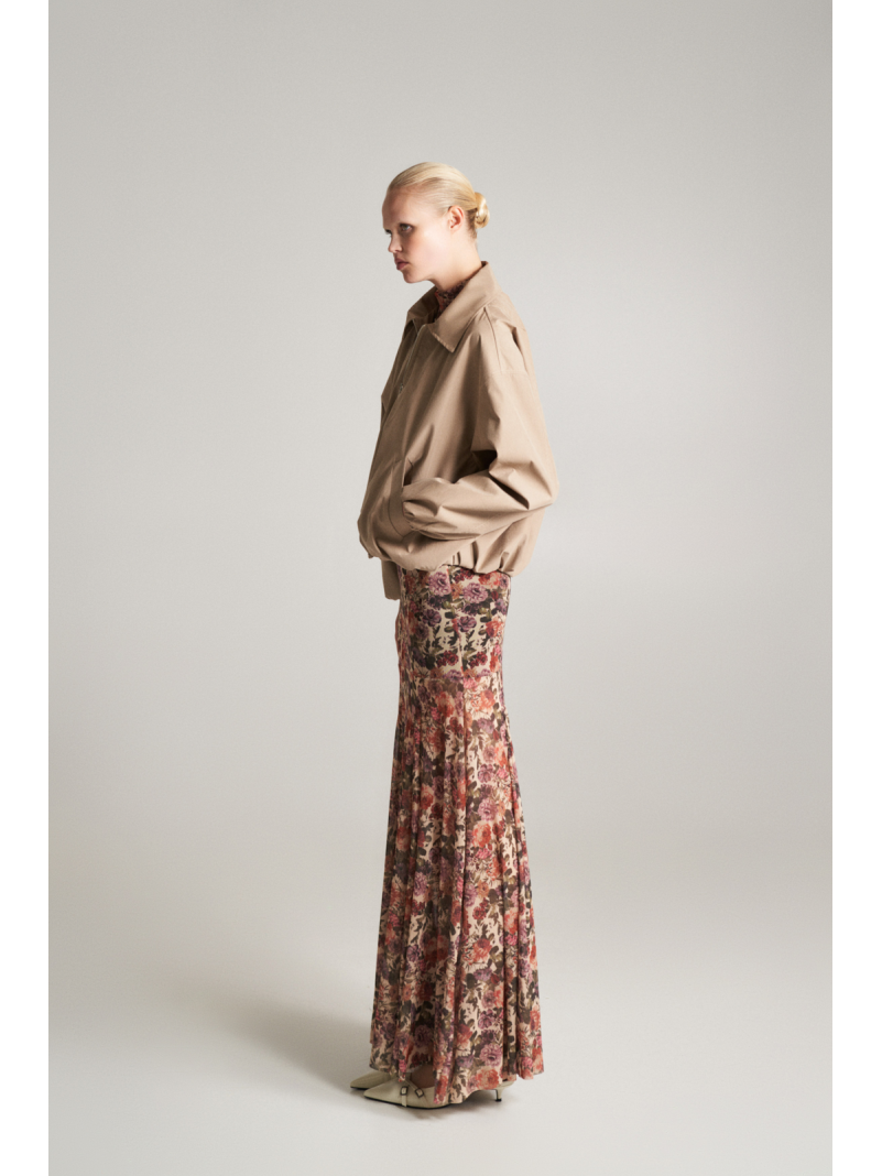 Robe longue floral