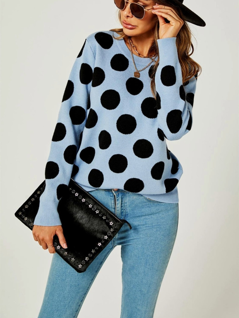 Pull confortable en tricot...
