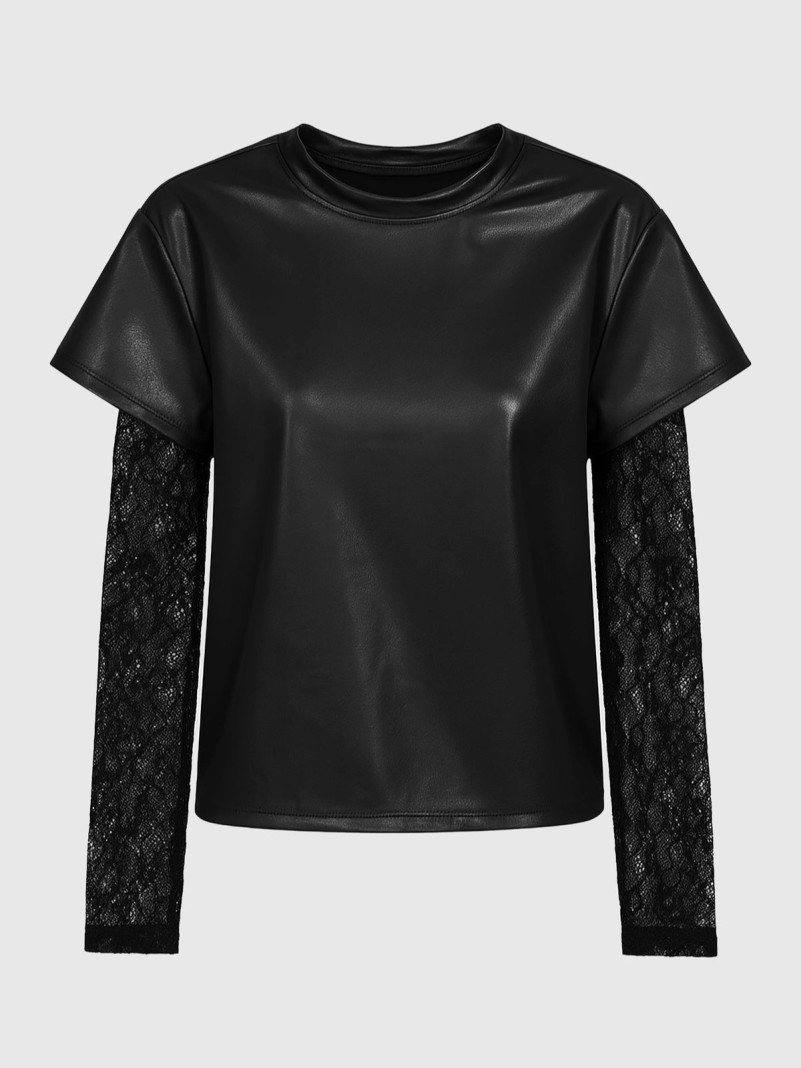 Tee-shirt simili manches...