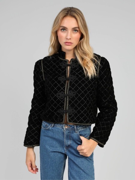 Veste velours HELIA