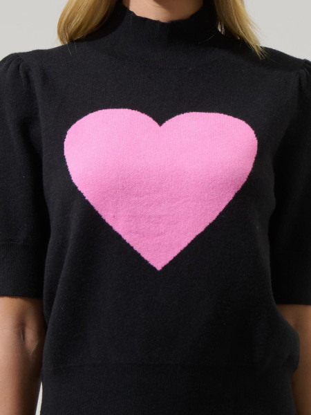 Pull à manches bouffantes Russel Heart