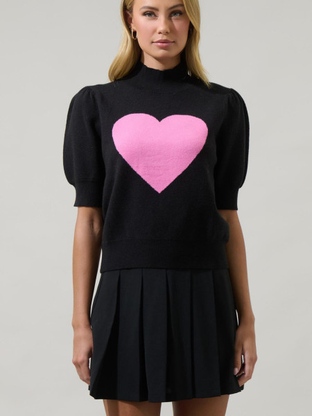 Pull à manches bouffantes Russel Heart
